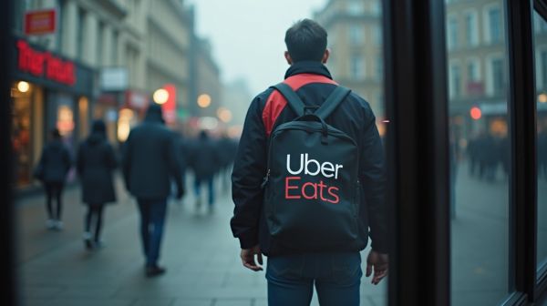 L'activité principale d'un livreur Uber Eats et ses contours